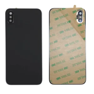 iphone x back glass svart black